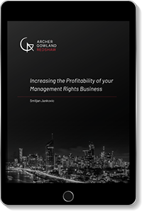 Increasing the Profitability of your Management Rights Business